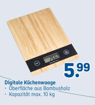 Digitale Küchenwaage