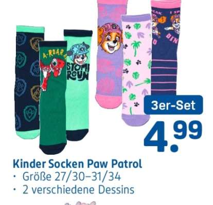 Kinder Socken Paw Patrol