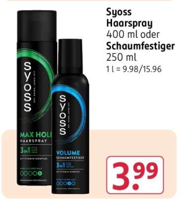 SYOSS Haarspray