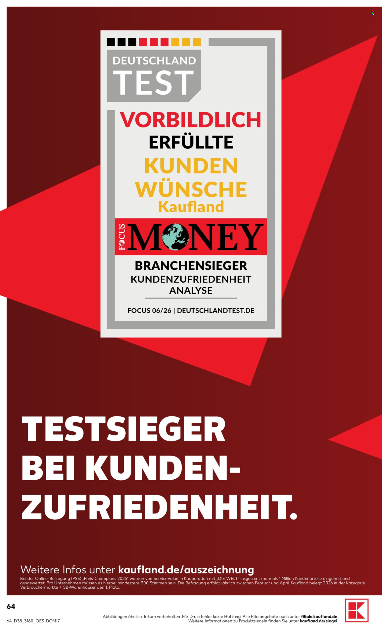Kaufland Prospekte  - 17.09.2026 - 23.09.2026. Seite 64