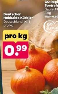 Deutscher Hokkaido-Kürbis