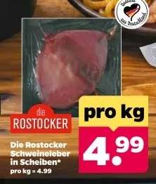 Die Rostocker Schweineleber in Scheiben