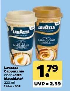 Lavazza Cappuccino oder Latte Macchiato