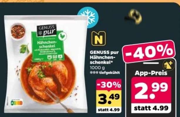GENUSS pur Hähnchenschenkel
