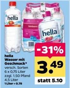 hella Wasser mit Geschmack*