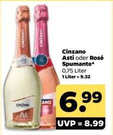 Cinzano Asti oder Rosé Spumante