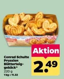 Conrad Schulte Prussien Blätterteiggebäck