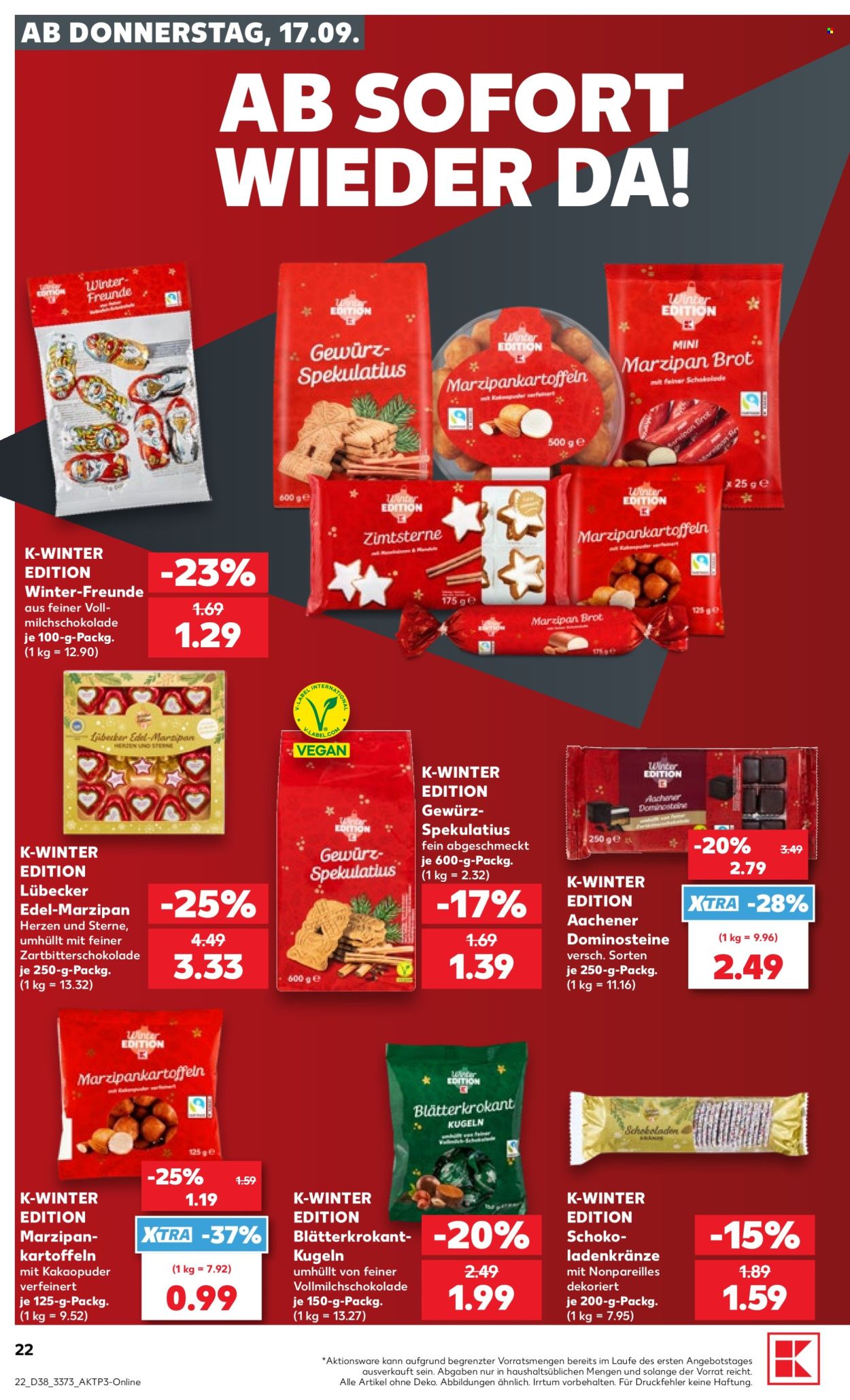 Kaufland Prospekte  - 17.09.2026 - 23.09.2026. Seite 22