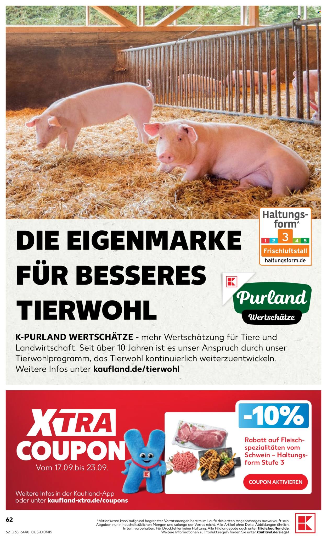 Kaufland Prospekte  - 17.09.2026 - 23.09.2026. Seite 62