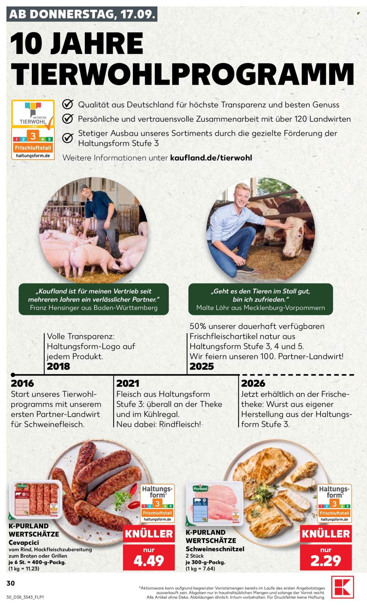 Kaufland Prospekte  - 17.09.2026 - 23.09.2026. Seite 30