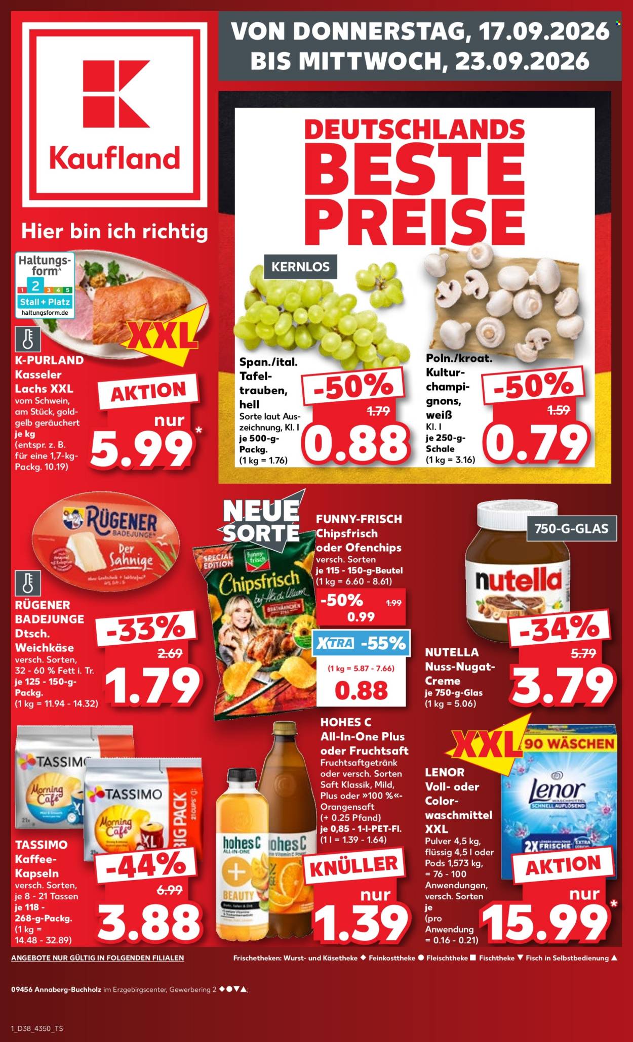 Kaufland Prospekte  - 17.09.2026 - 23.09.2026. Seite 1