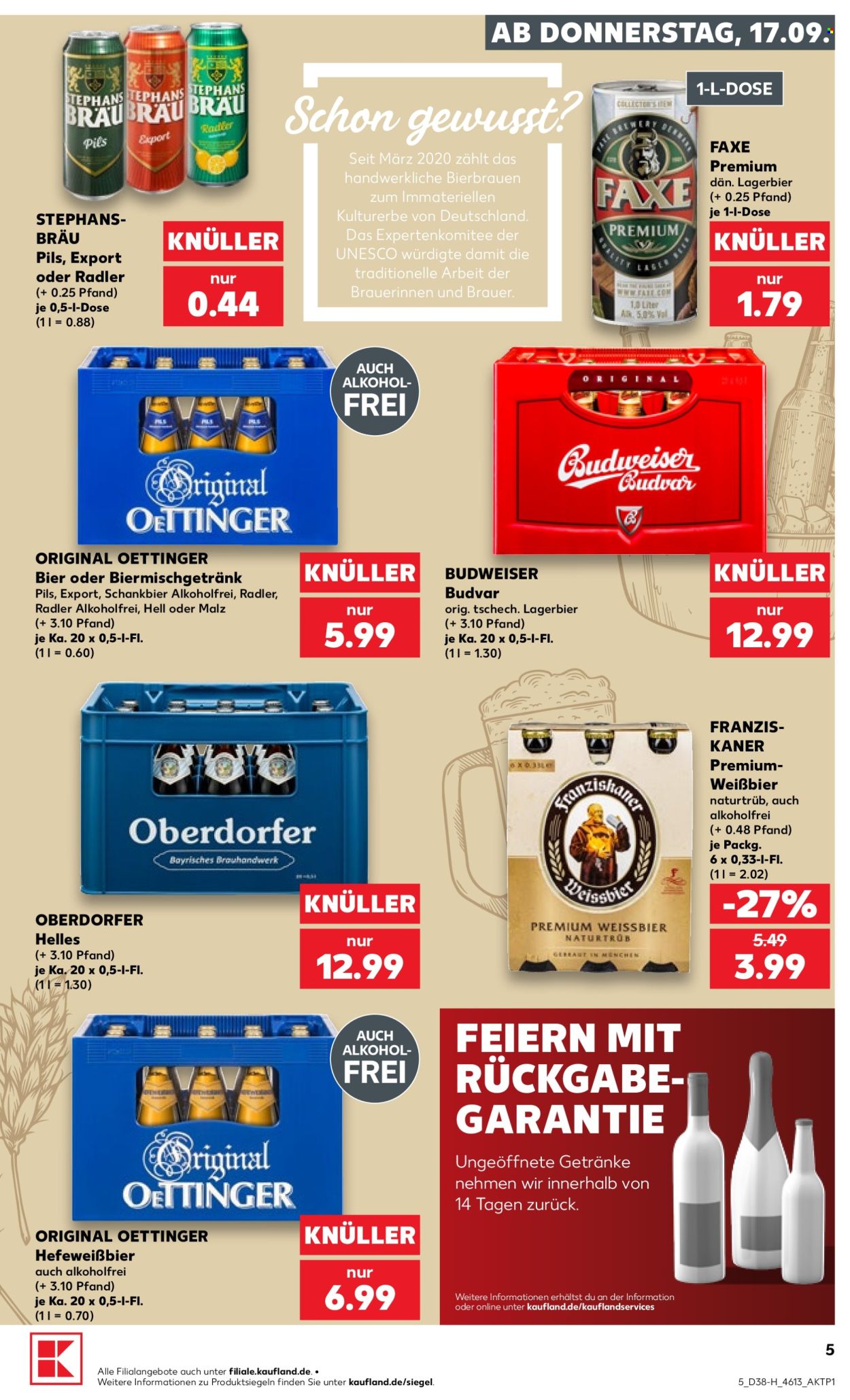 Kaufland Prospekte  - 17.09.2026 - 23.09.2026. Seite 5