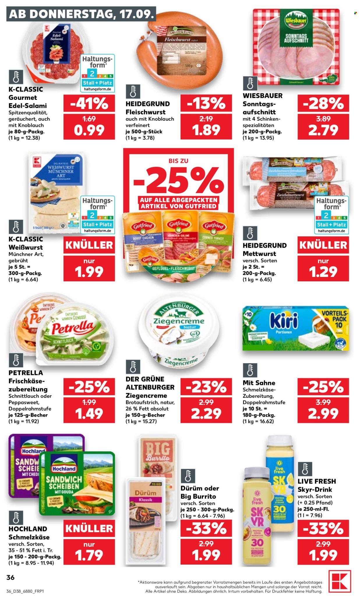 Kaufland Prospekte  - 17.09.2026 - 23.09.2026. Seite 36
