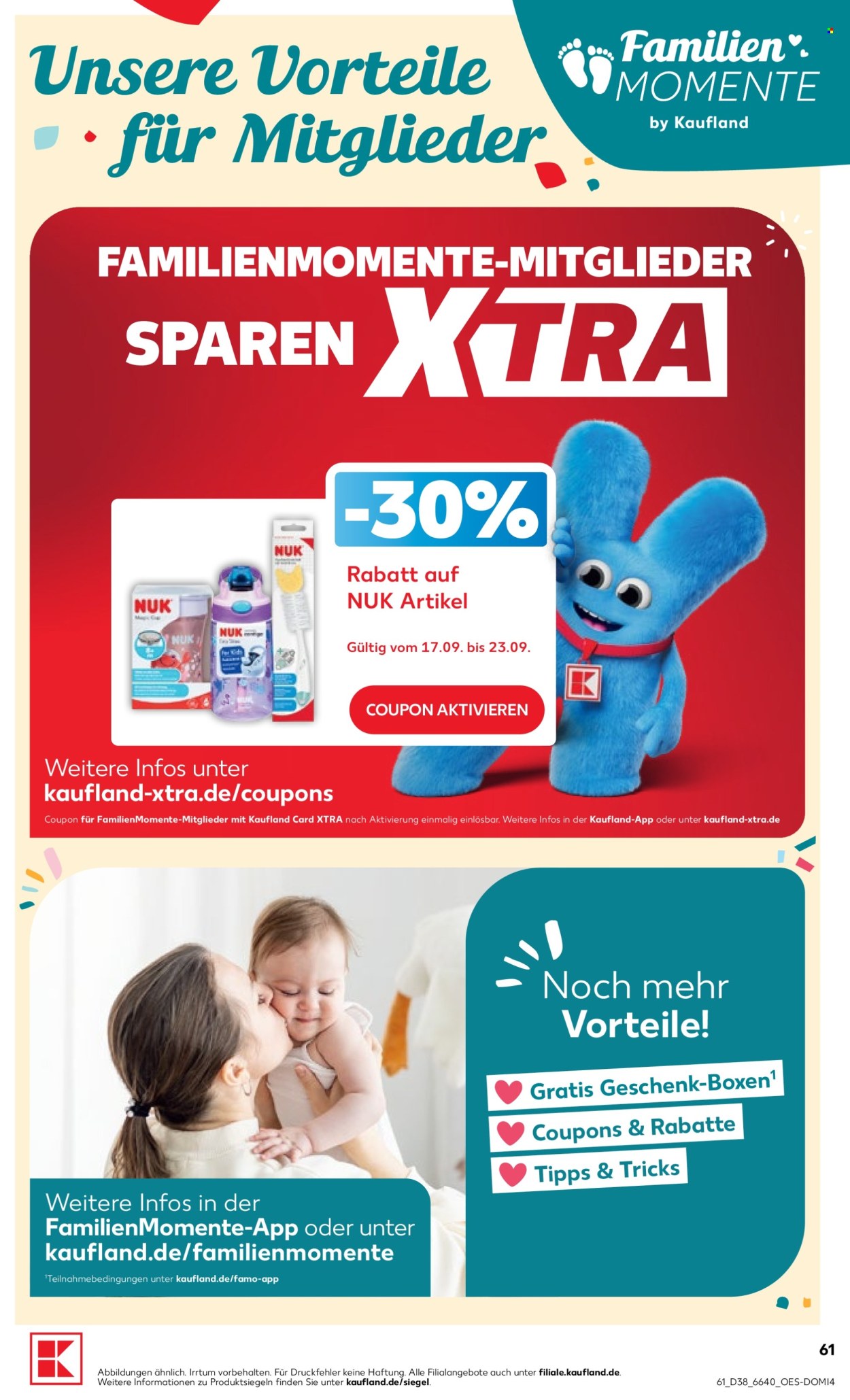 Kaufland Prospekte  - 17.09.2026 - 23.09.2026. Seite 61