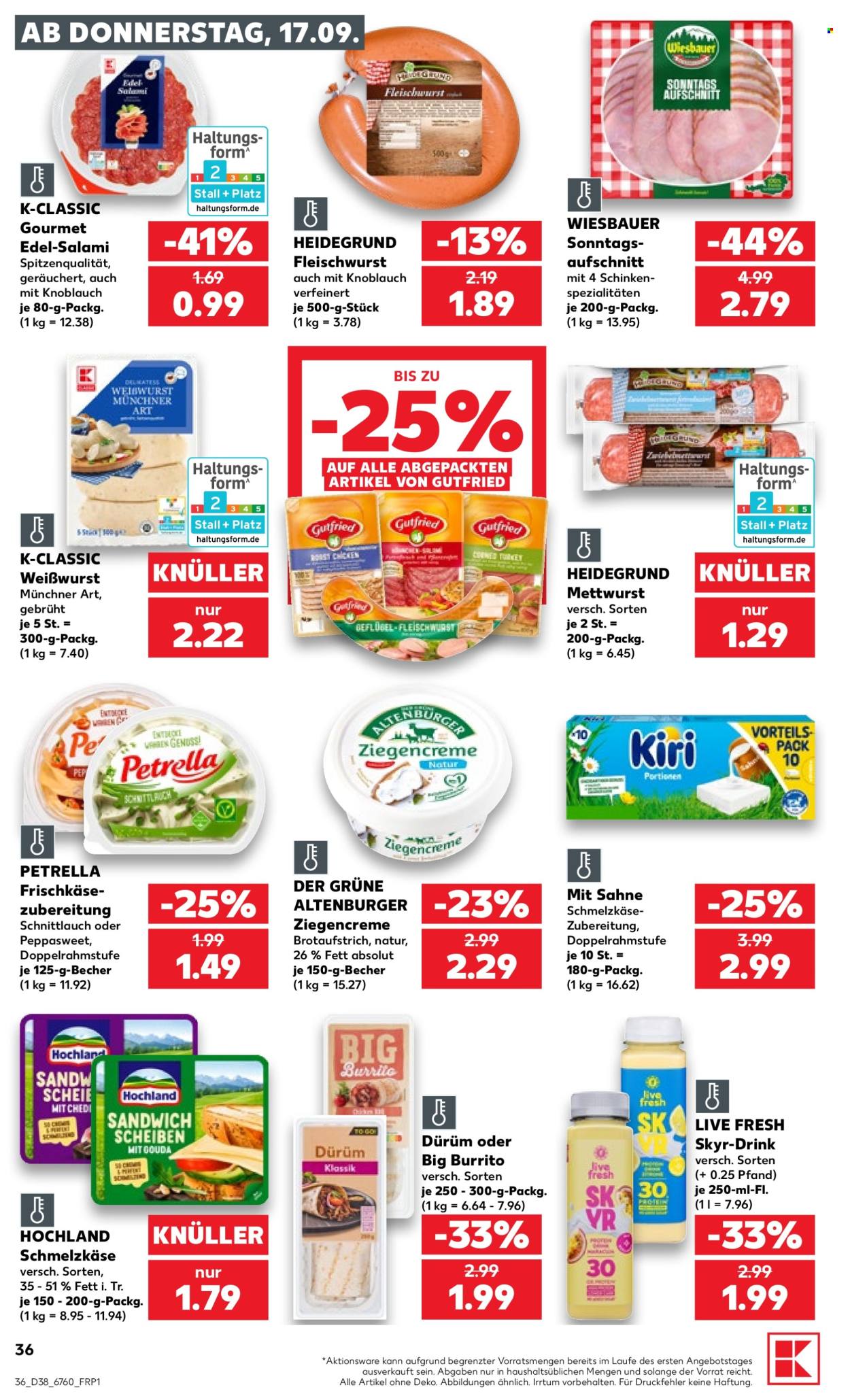 Kaufland Prospekte  - 17.09.2026 - 23.09.2026. Seite 36