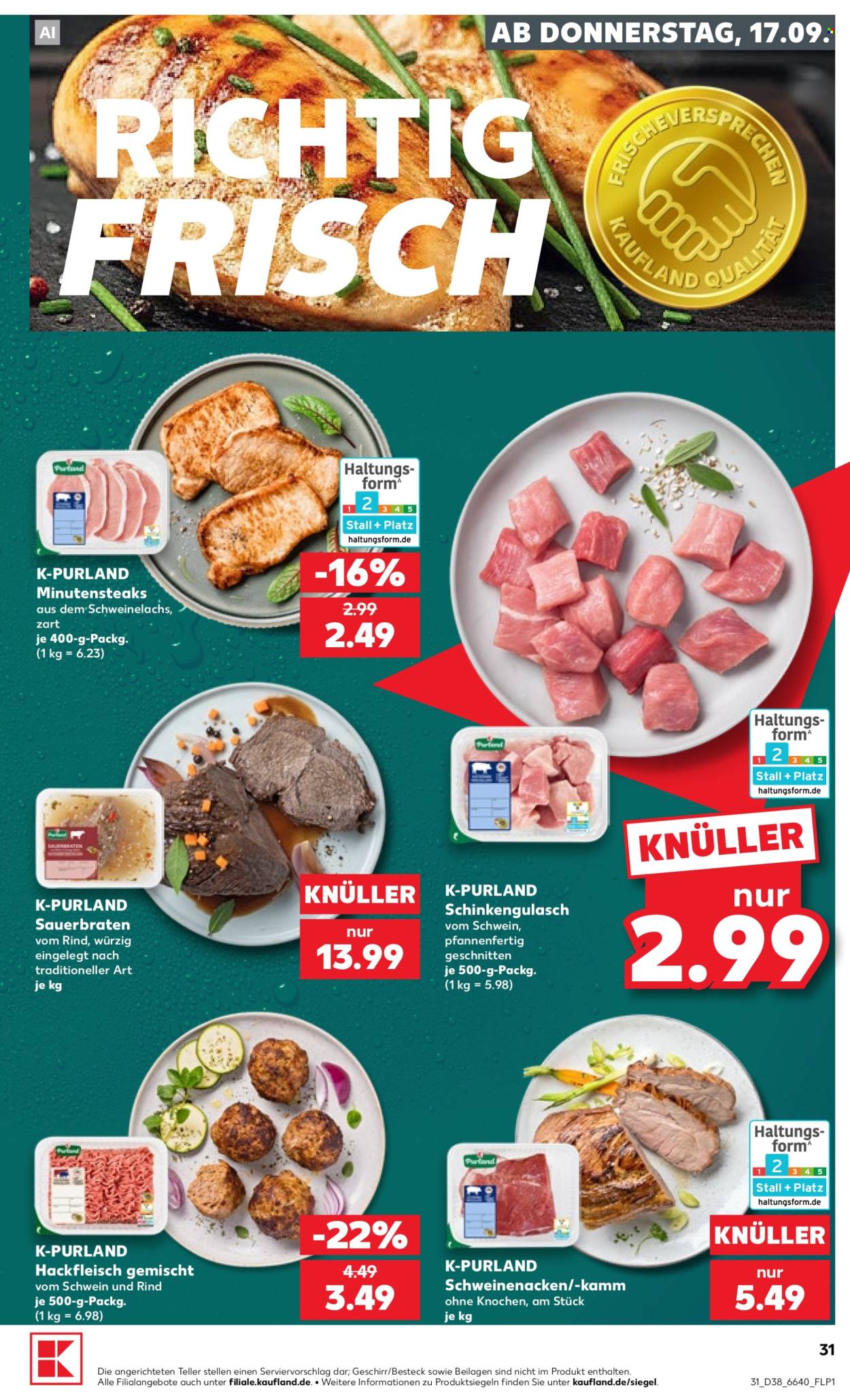 Kaufland Prospekte  - 17.09.2026 - 23.09.2026. Seite 31