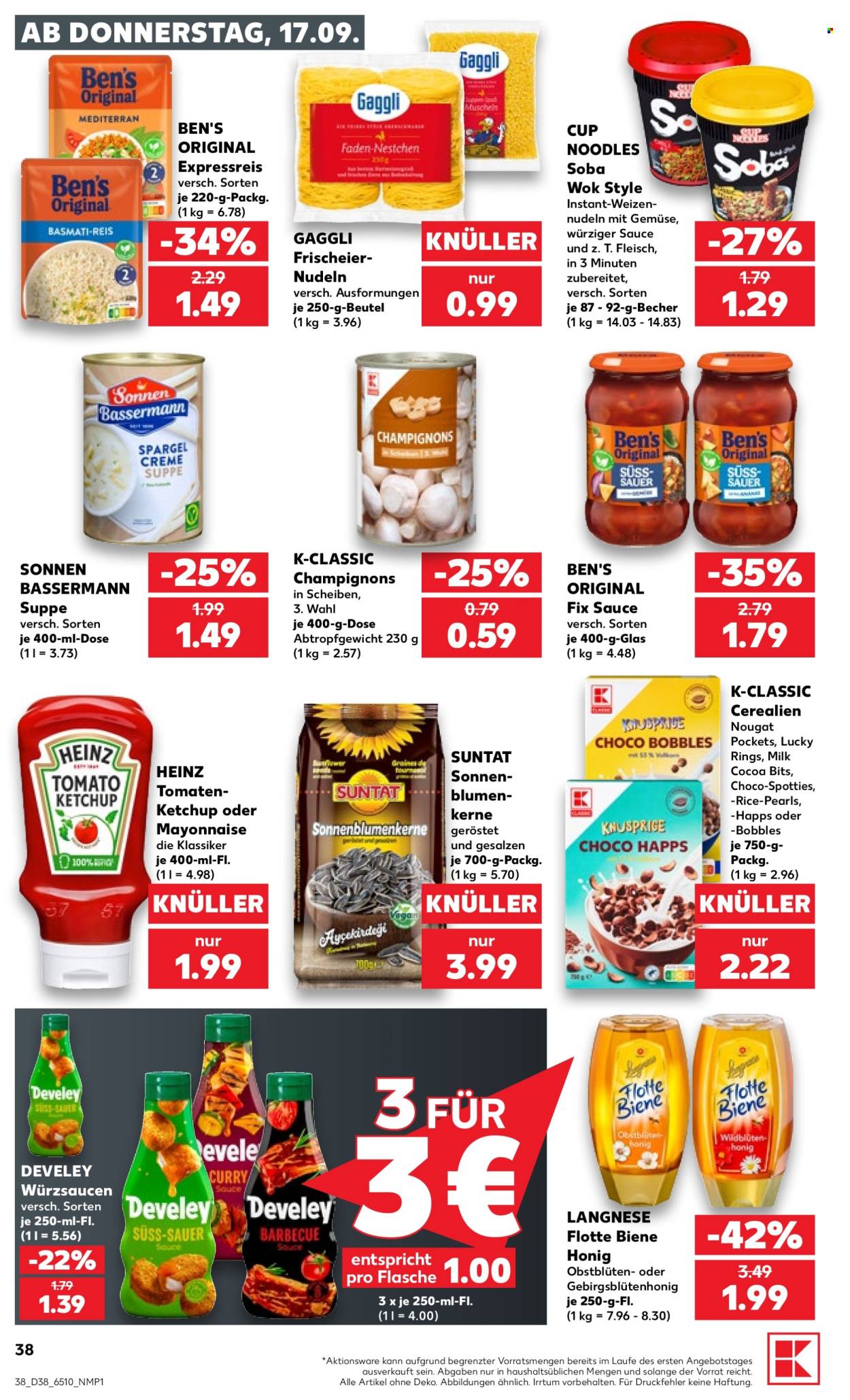 Kaufland Prospekte  - 17.09.2026 - 23.09.2026. Seite 38