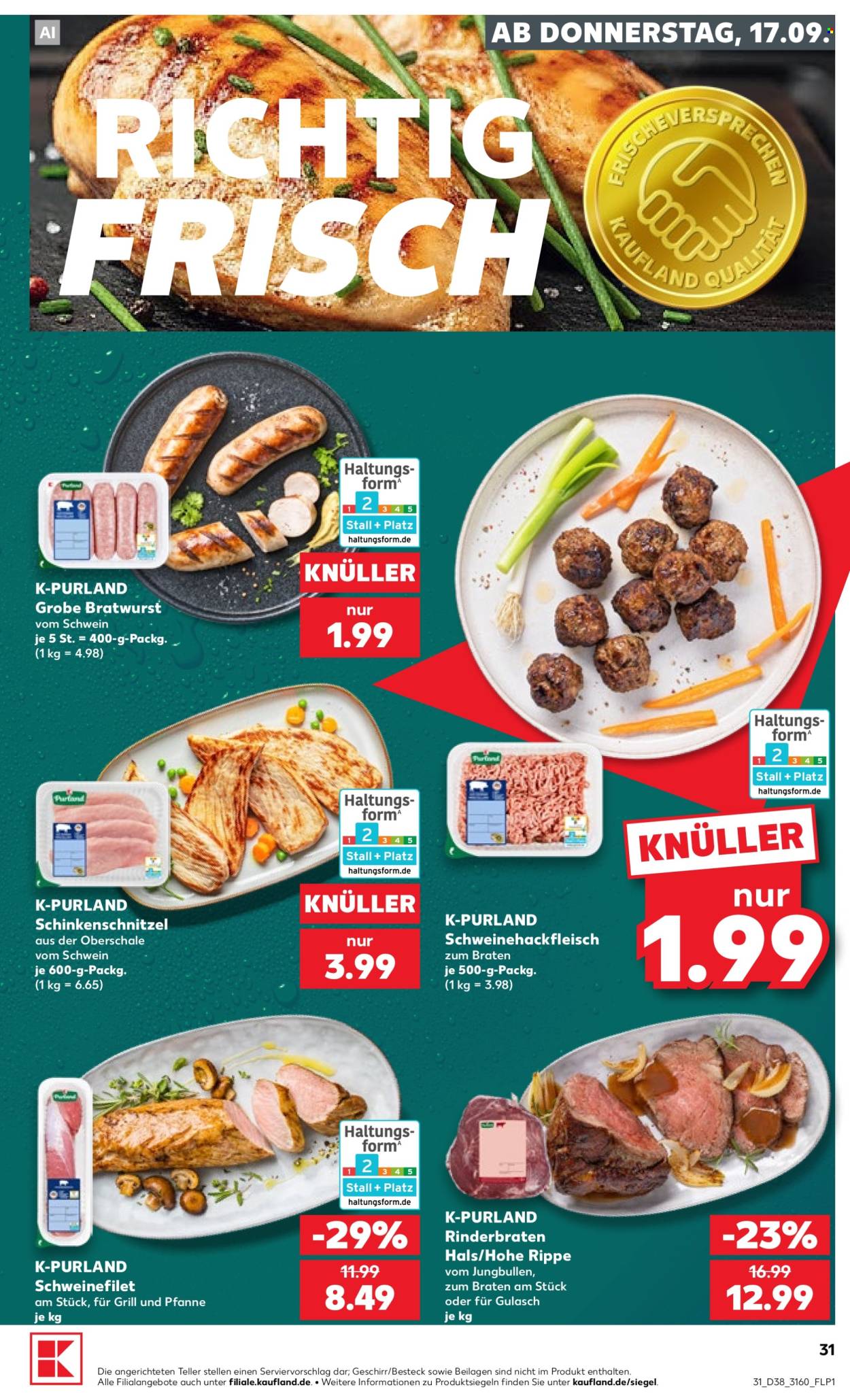 Kaufland Prospekte  - 17.09.2026 - 23.09.2026. Seite 31