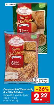 Coppenrath & Wiese kernig & kräftig Brötchen