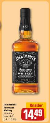 Jack Daniel’s Tennessee Whiskey