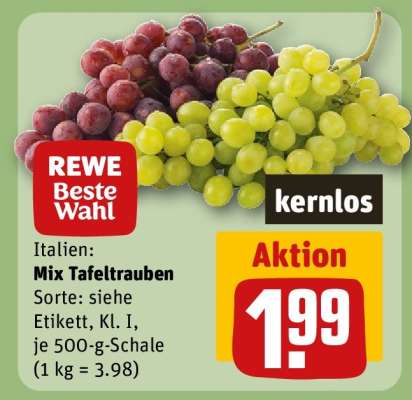 Mix Tafeltrauben