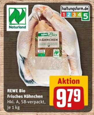 REWE Bio Frisches Hähnchen