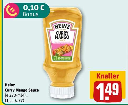 Heinz Curry Mango Sauce
