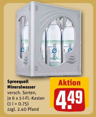 Spreequell Mineralwasser