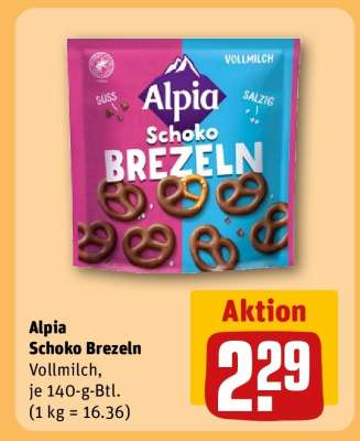 Alpia Schoko- Brezeln*