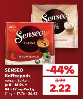 Senseo Kaffeepads*