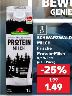 SCHWARZWALD MILCH Frische Protein-Milch