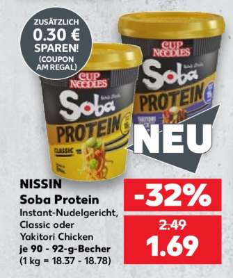 NISSIN Soba Protein