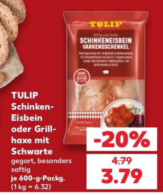 TULIP Schinken- Eisbein oder Grillhaxe mit Schwarte