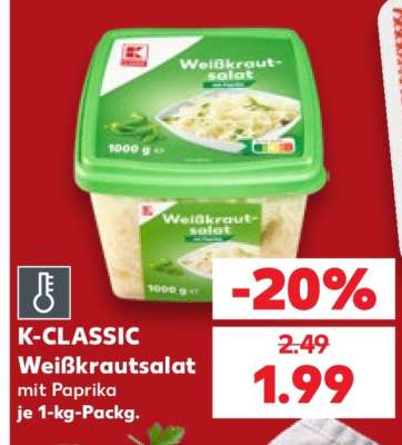 K-CLASSIC Weißkrautsalat