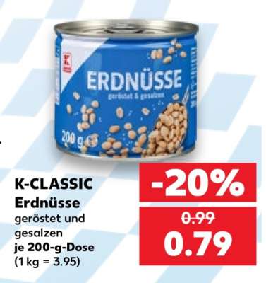 K-CLASSIC Erdnüsse