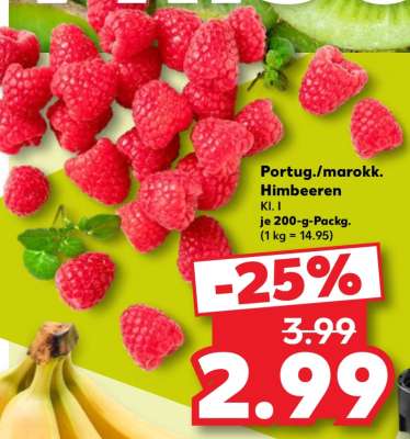 Portug./ marokk. Himbeeren