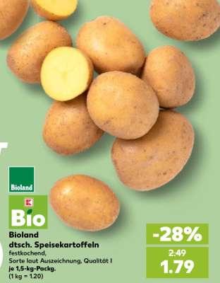 Bioland dtsch. Speisekartoffeln