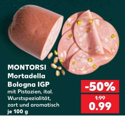 MONTORSI Mortadella Bologna IGP