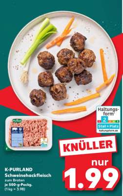 K-PURLAND Schweinehackfleisch