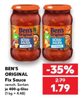 BEN'S ORIGINAL Fix Sauce
