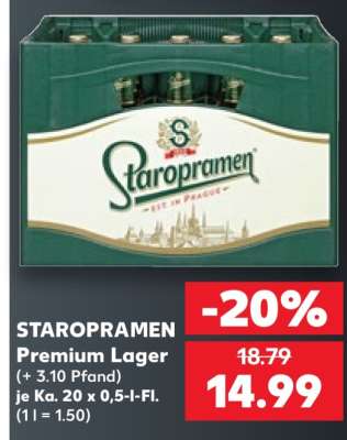 STAROPRAMEN Premium Lager