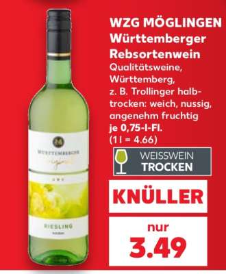 WZG MÖGLINGEN Württemberger Rebsortenwein