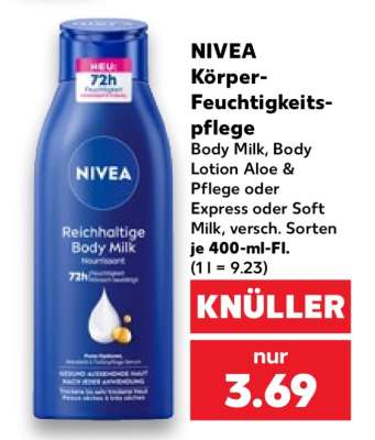 NIVEA Körper-Feuchtigkeitspflege