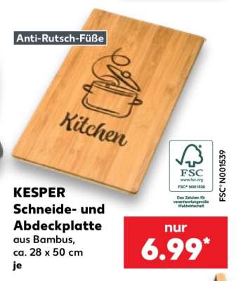 KESPER Schneide- und Abdeckplatte*