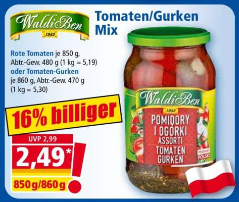Tomaten/Gurken Mix