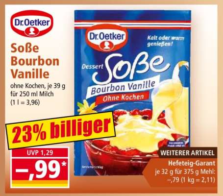 Soße Bourbon Vanille