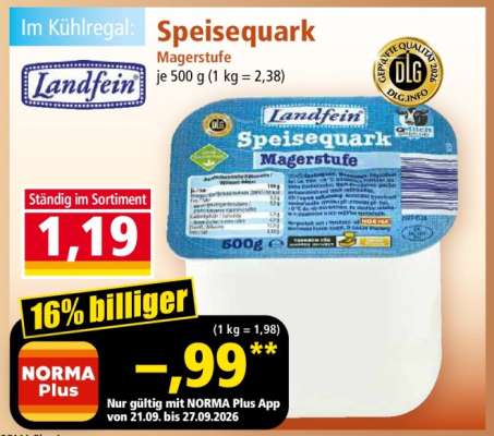 Speisequark
