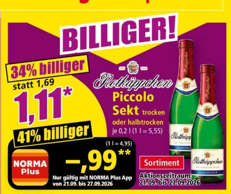 Rotkäppchen Piccolo Sekt