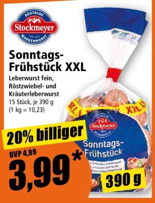 Sonntags-Frühstück XXL