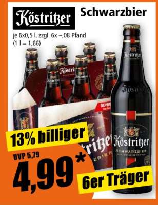 KÖSTRITZER Schwarzbier°